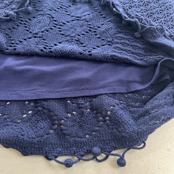 Lily Pulitzer Navy dress with Liner - Picture 5 of 12